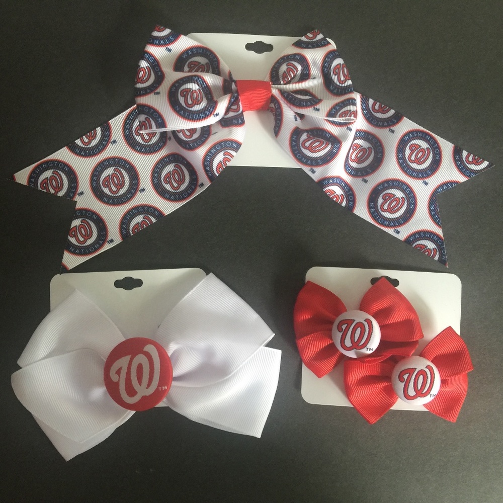 Washington Nationals Hairbow Set